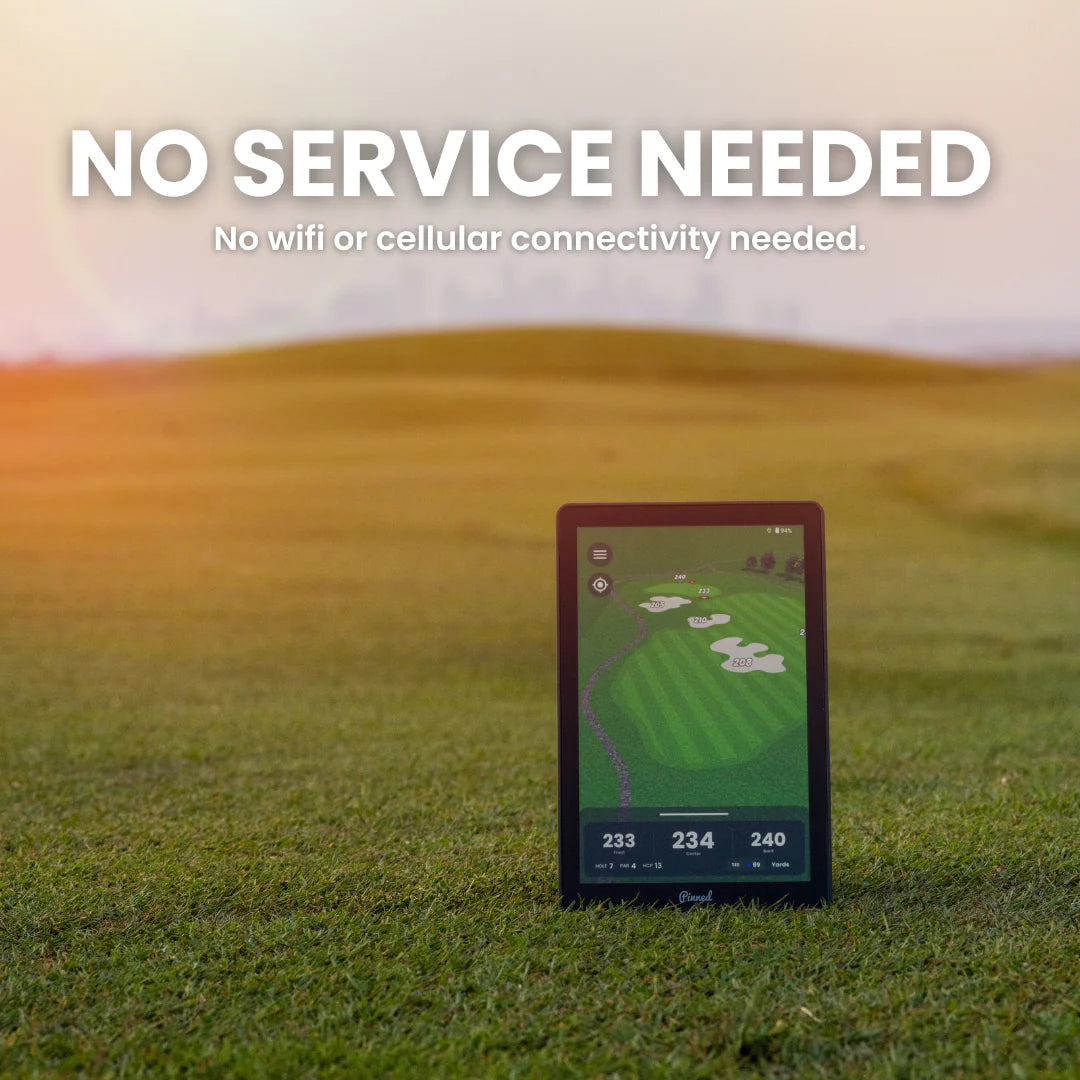 Pinned Golf | Caddie GPS Golf Tablet