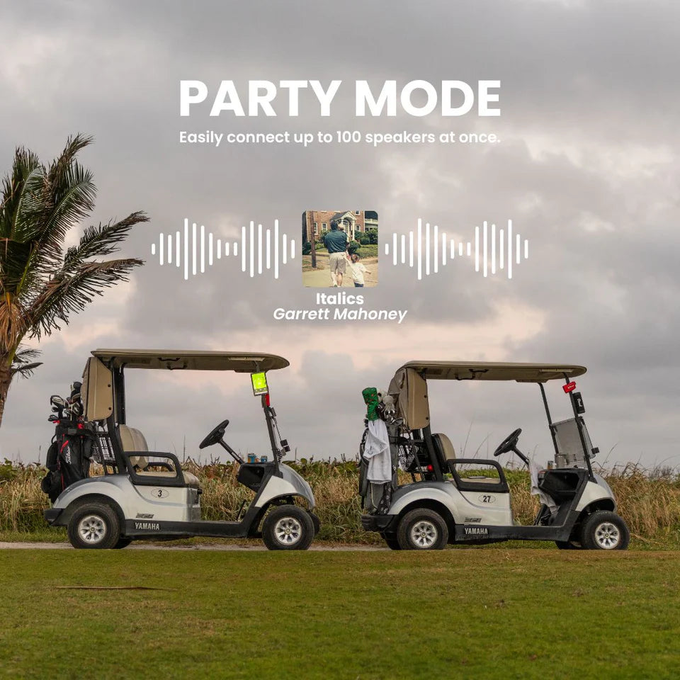 Pinned Golf | Sound Stick PRO GPS Golf Speaker