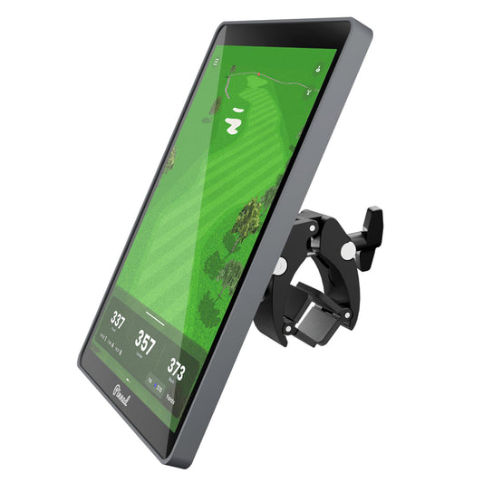 GPS golf buggy mount